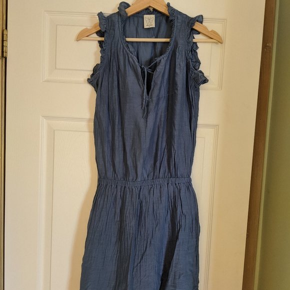 SUPER SOFT Cool Blue Dress - Picture 1 of 5